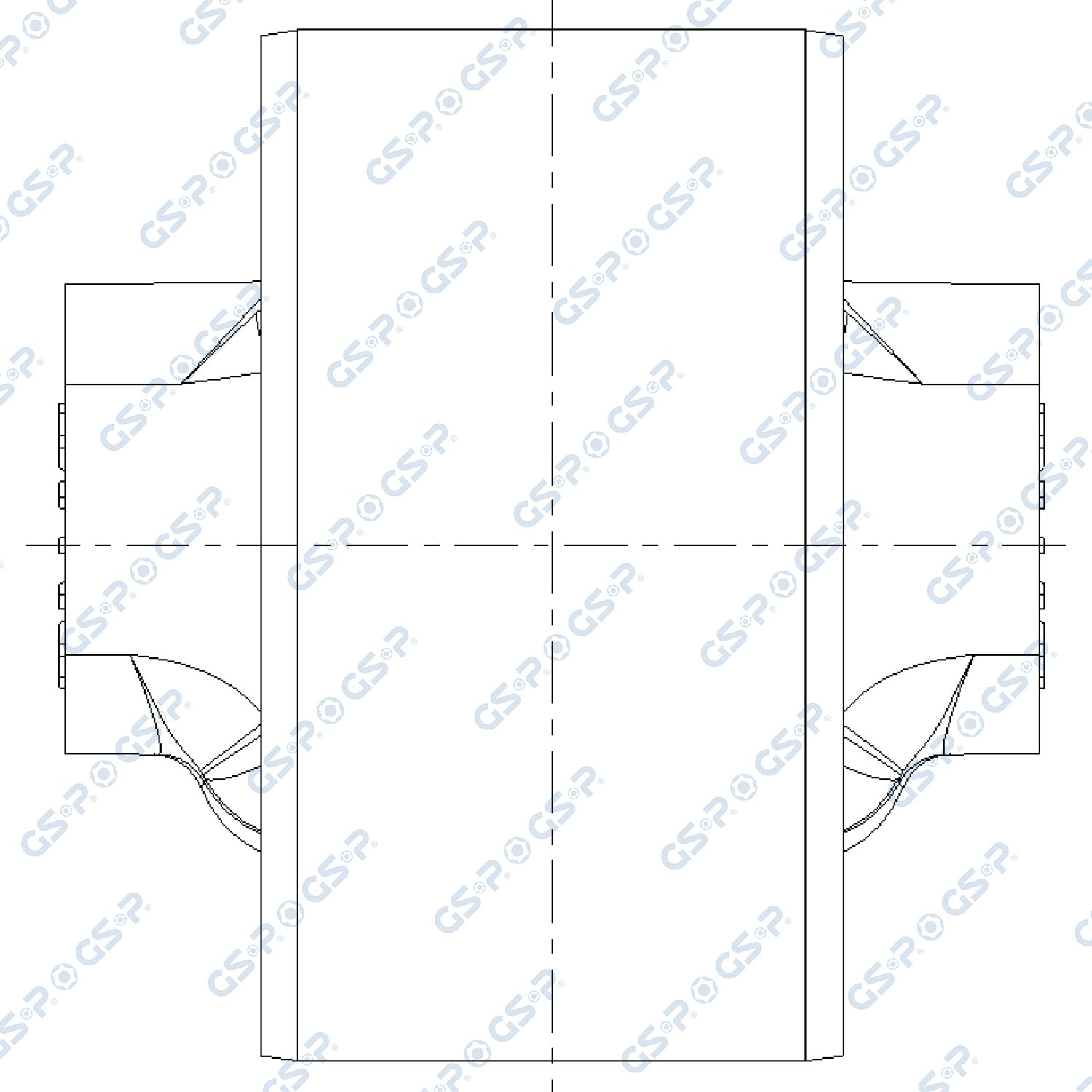 GSP 550641 Mounting, control/trailing arm