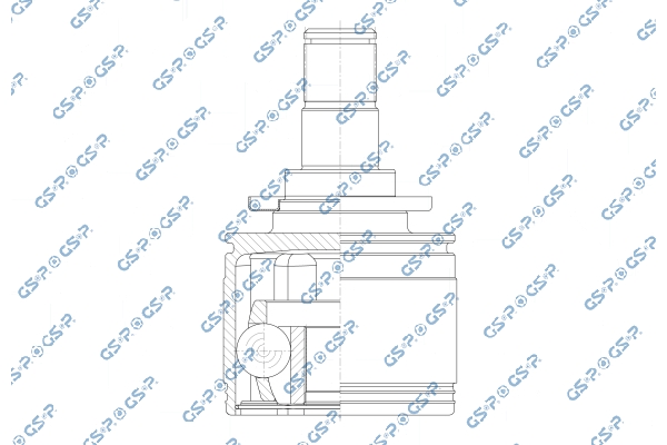 GSP 602430 Sada kĺbov hnacieho hriadeľa