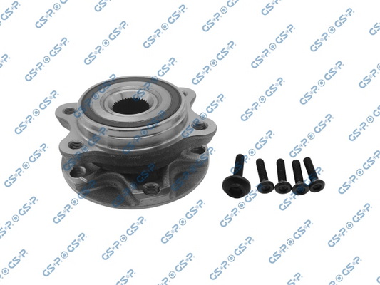 GSP 9338011K Σετ ρουλεμάν τροχών for AUDI VW