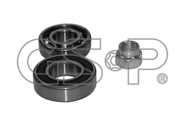 GSP GK3716 Sada ložisek kol