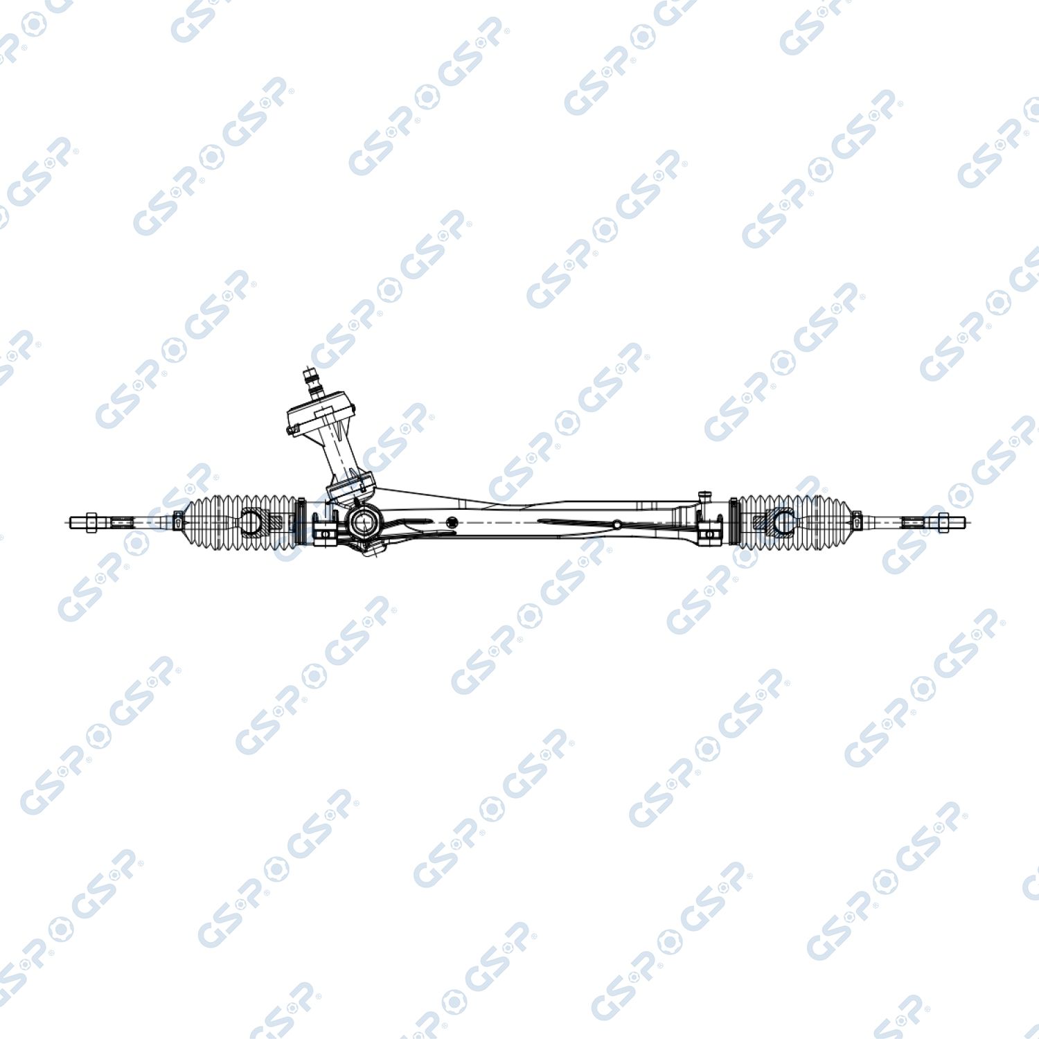 GSP SR701394 Steering Gear for HYUNDAI