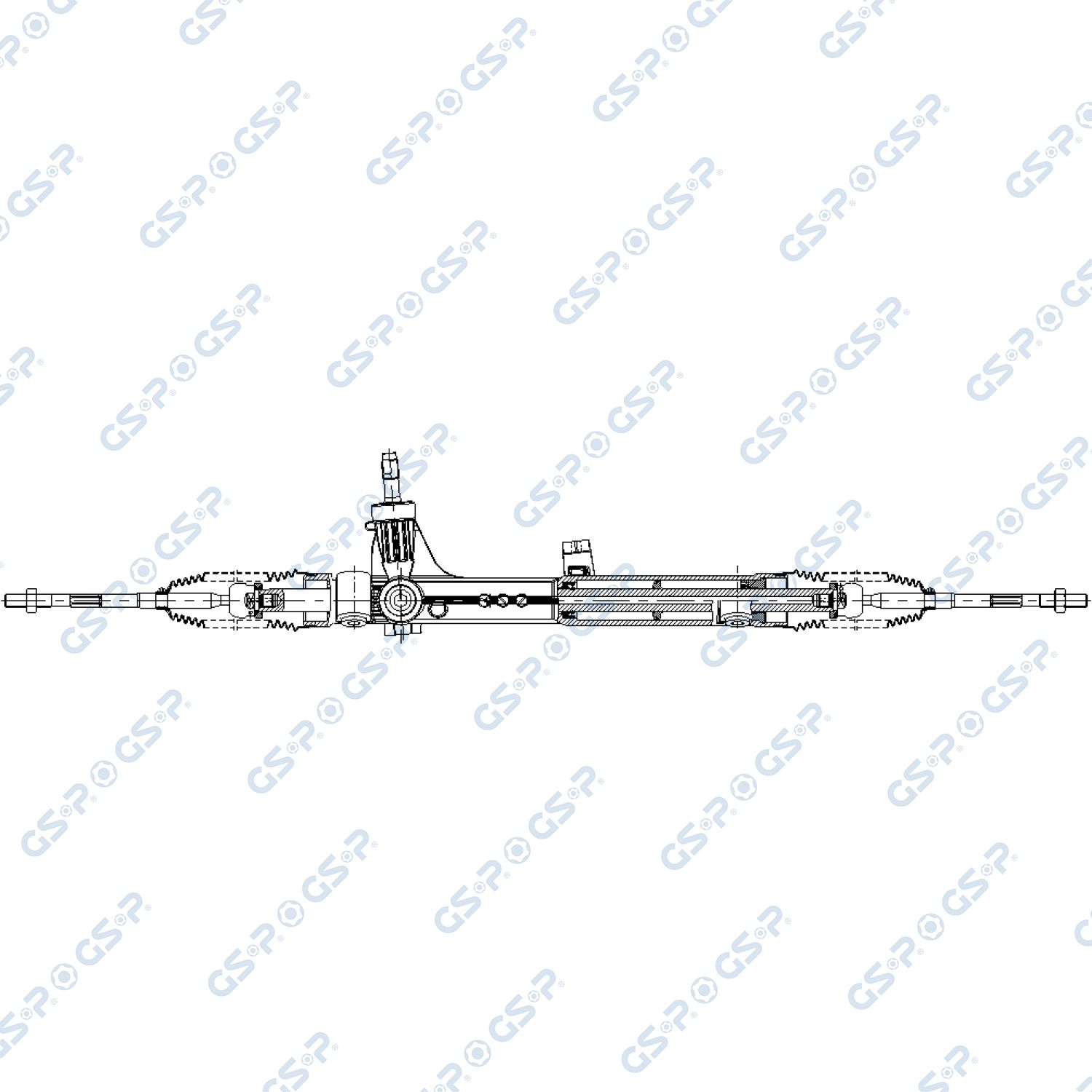 GSP SR901325 Steering Gear for CITROËN FIAT PEUGEOT