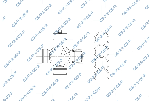 GSP UJ900210 Joint, propshaft