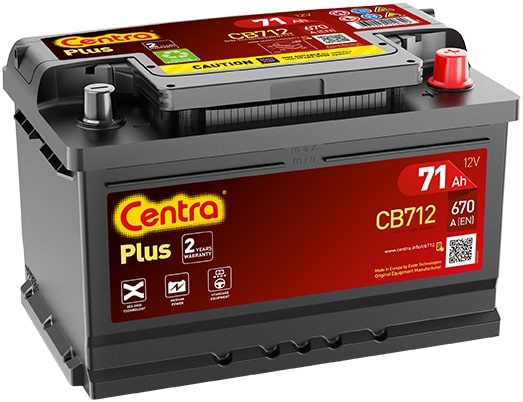CENTRA CB712 PLUS ** Starter Battery