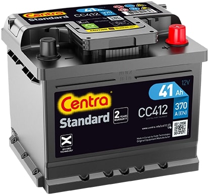 CENTRA CC412 STANDARD * Starter Battery