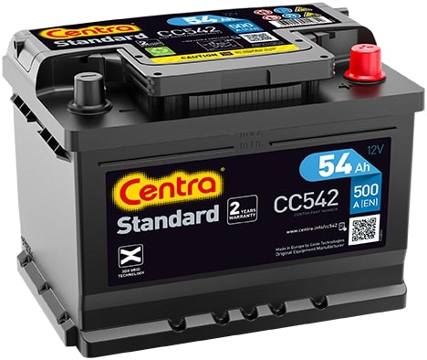 CENTRA CC542 STANDARD * Starter Battery