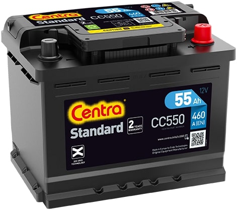CENTRA CC550 STANDARD * Starter Battery