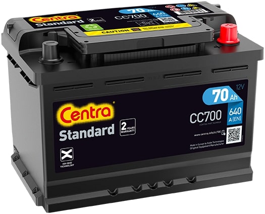 CENTRA CC700 STANDARD * Starter Battery