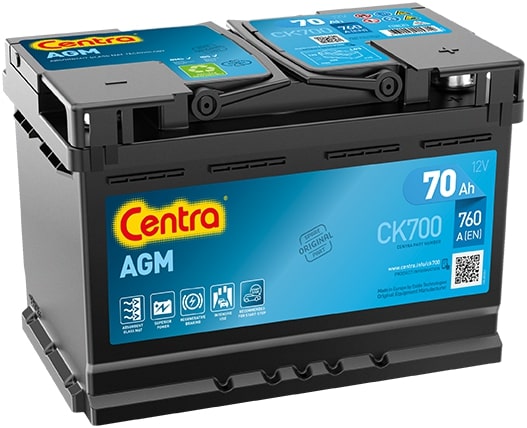 CENTRA CK700 CENTRA AGM Starter Battery