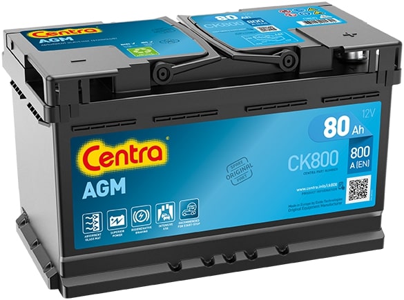 CENTRA CK800 CENTRA AGM Starter Battery