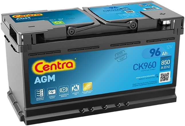 CENTRA CK960 CENTRA AGM Starter Battery