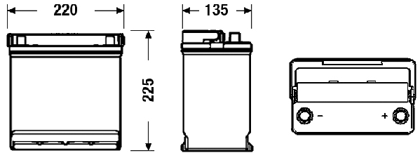 CENTRA CB450 PLUS ** Starter Battery