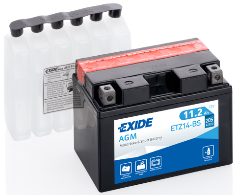 CENTRA ETZ14-BS EXIDE Equipment AGM Starter Battery