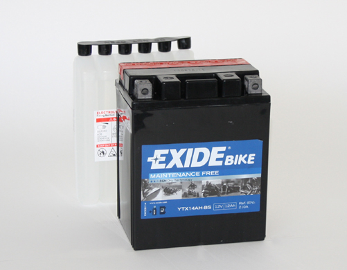 CENTRA ETX14AH-BS EXIDE Equipment AGM Starter Battery