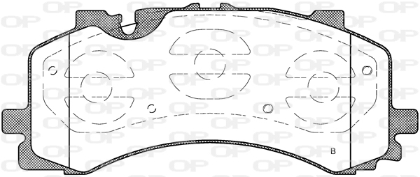 OPEN PARTS BPA1744.00 Σετ...