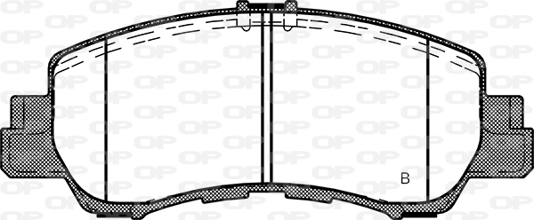OPEN PARTS BPA1881.02 Σετ...