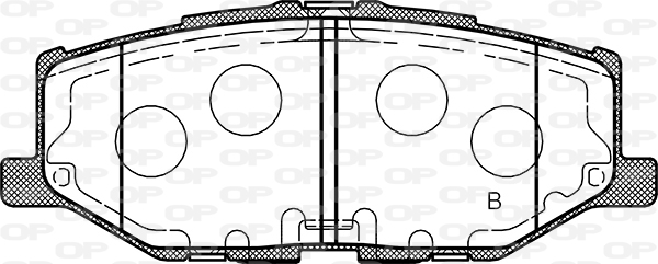 OPEN PARTS BPA1914.02 Σετ...