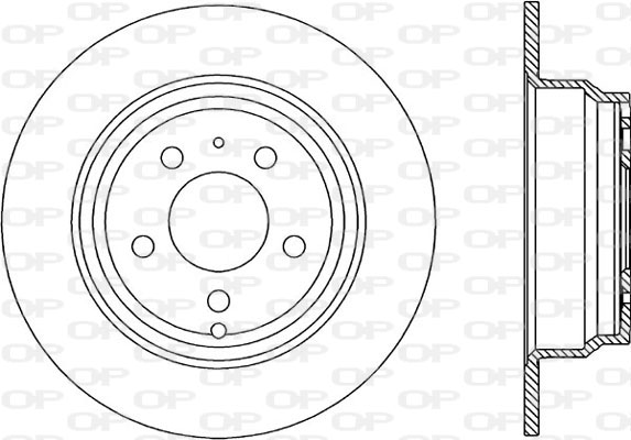 OPEN PARTS BDA1616.10...