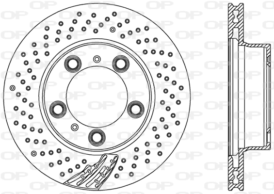 OPEN PARTS BDR2500.25...