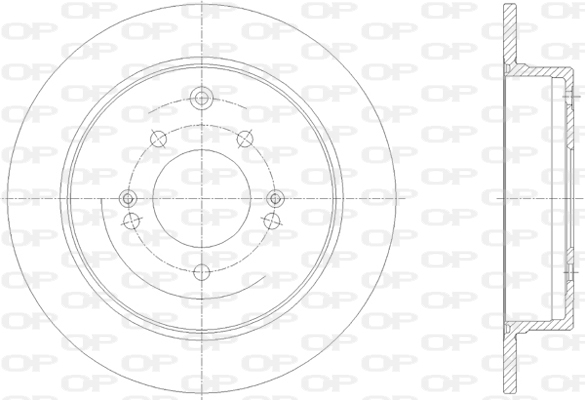 OPEN PARTS BDR2832.10...