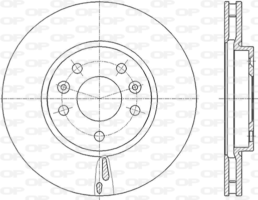 OPEN PARTS BDR2846.20...