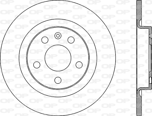 OPEN PARTS BDR2892.10...