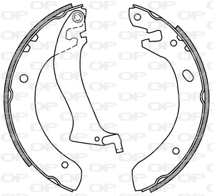 OPEN PARTS BSA2016.00 Σετ...