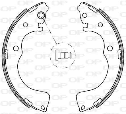 OPEN PARTS BSA2091.00 Σετ...
