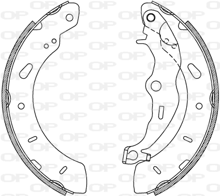 OPEN PARTS BSA2237.00 Σετ...