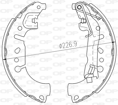 OPEN PARTS BSA2260.00 Σετ...