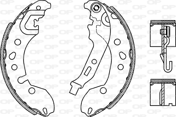 OPEN PARTS BSA2272.00 Σετ...