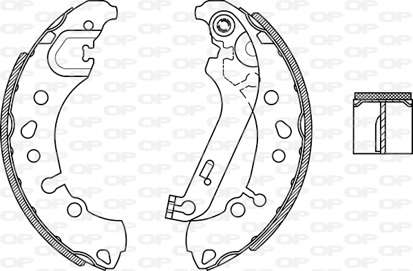 OPEN PARTS BSA2279.00 Σετ...