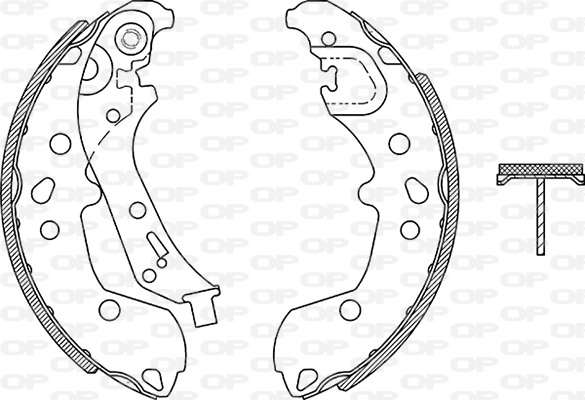 OPEN PARTS BSA2282.00 Σετ...