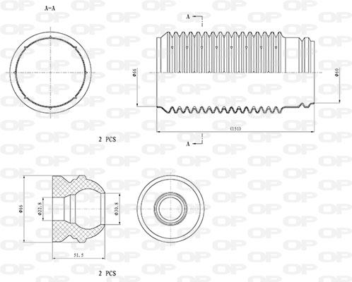 OPEN PARTS DCK5018.04 Σετ...