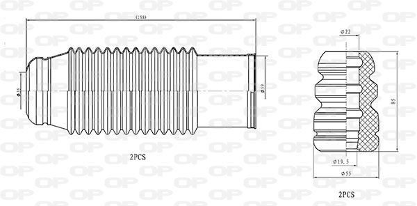 OPEN PARTS DCK5081.04 Σετ...