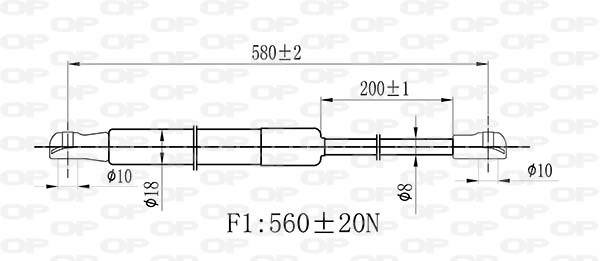 OPEN PARTS GSR6445.00...
