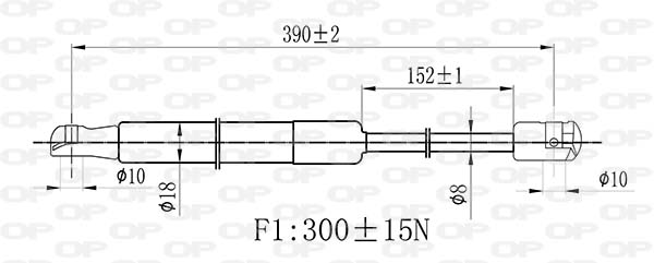 OPEN PARTS GSR6464.00...