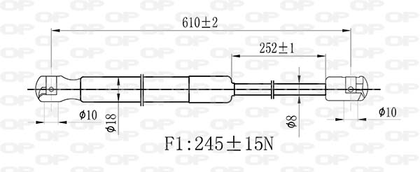 OPEN PARTS GSR6504.00...