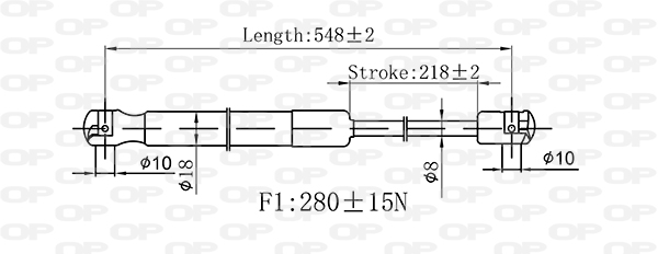 OPEN PARTS GSR6533.00...