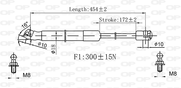 OPEN PARTS GSR6537.00...