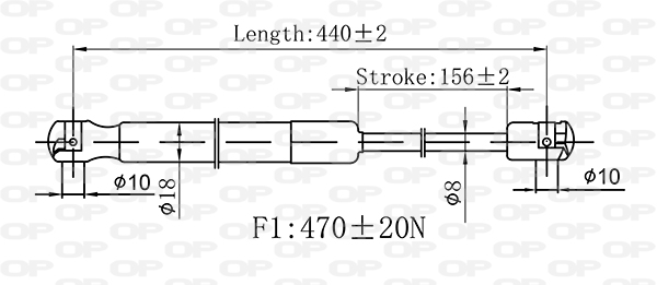 OPEN PARTS GSR6576.00...