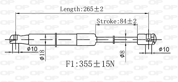 OPEN PARTS GSR6587.00...