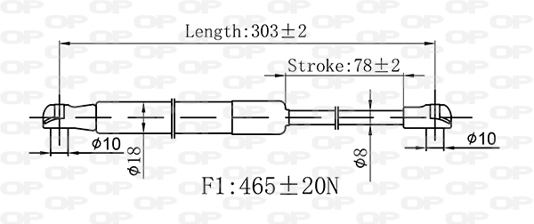 OPEN PARTS GSR6590.00...