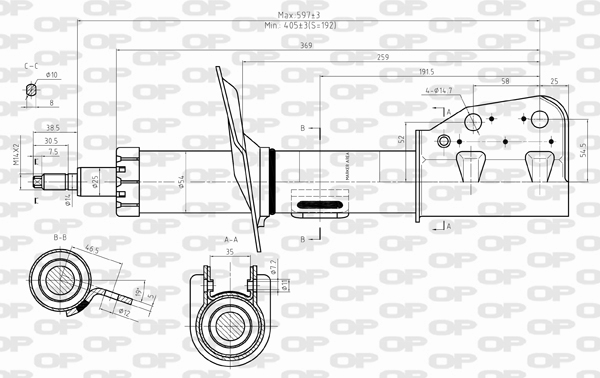 OPEN PARTS SAB8351.31...