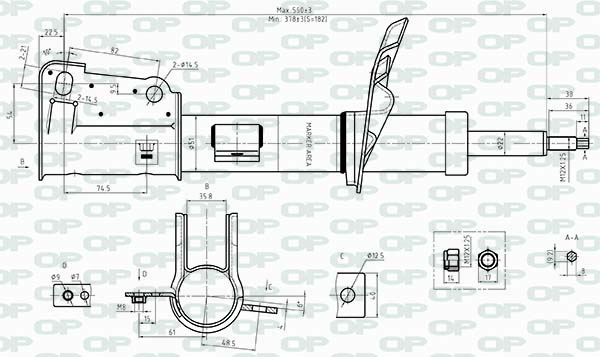 OPEN PARTS SAB8426.31...