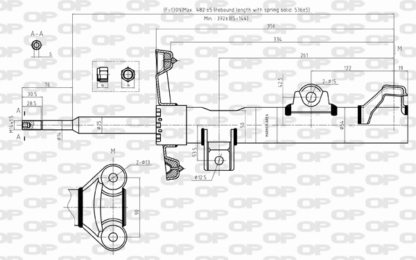 OPEN PARTS SAB8456.31...