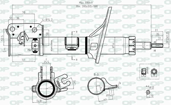 OPEN PARTS SAB8520.32...