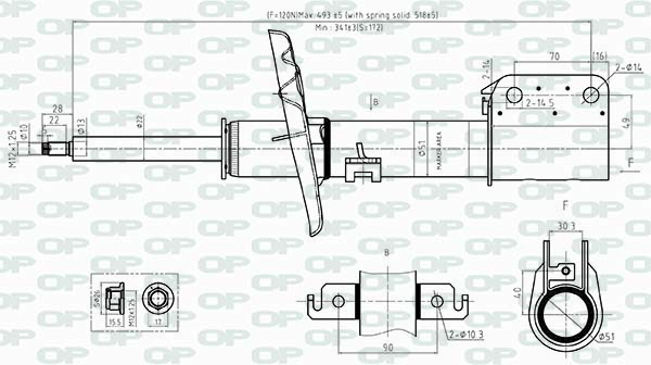 OPEN PARTS SAB8522.31...