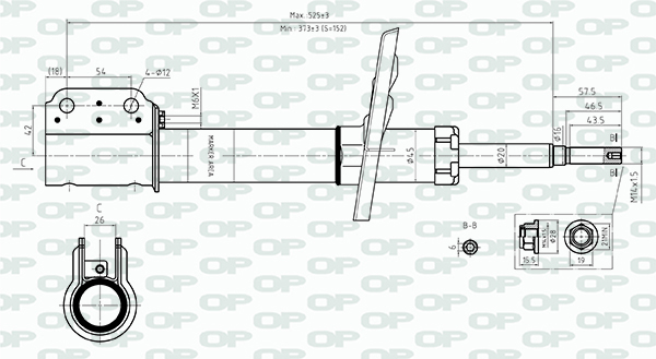 OPEN PARTS SAB8557.31...
