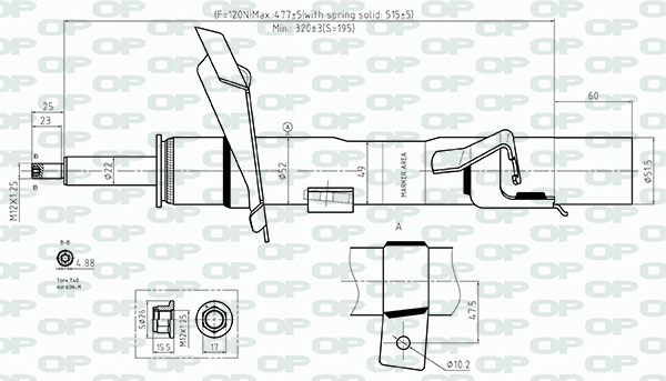 OPEN PARTS SAB8561.31...